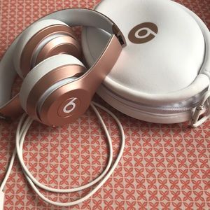 Rose gold wireless beats authentic